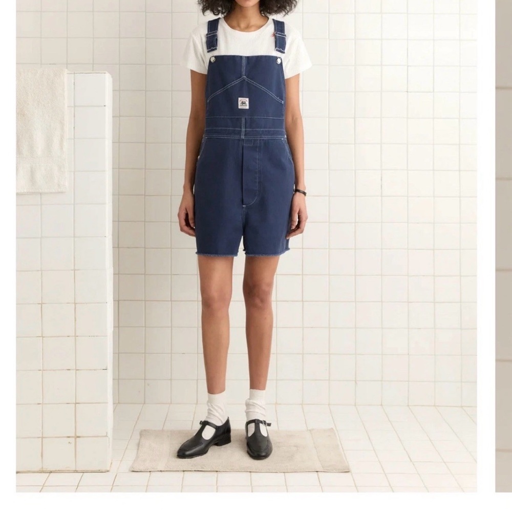 BODE Sold Out $728 Knolly Brook Overall Shorts. NWT Pick Size Coveralls. - Picture 3 of 12